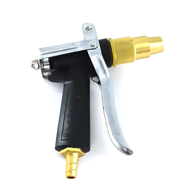 AquaGold™ – Heavy-Duty Lever-Action Water Spray Nozzle