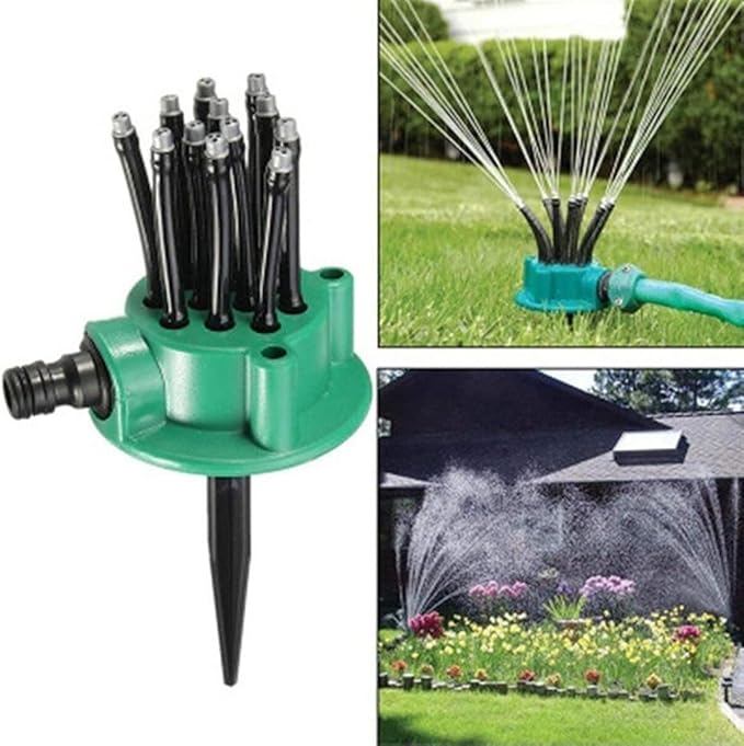 AquaDrip360™ – 360° Garden Irrigation Flow Dripper Head