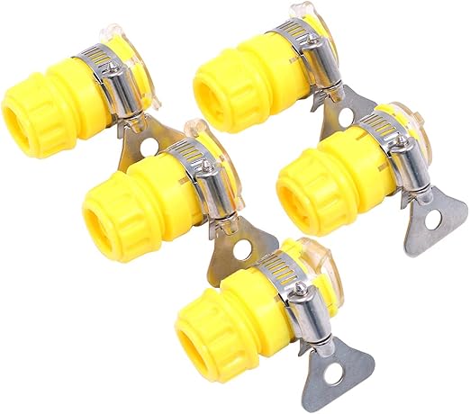 Hsthe Sea™ – 5 Pcs Universal Garden Hose Tap Connector Set (15–20mm)