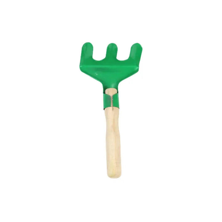 Wooden Beach Toy Set 3pcs Kids Beach Sand Toy Set with Wooden Handle Outdoor Summer Digging Gardening Tools for Toddlers in Asia Safe Beach Tools