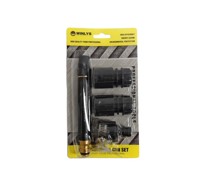 High Pressure Water Nozzle with Accessories for Car , Ac , Solar panel Service & Garden cleaning Professional tools