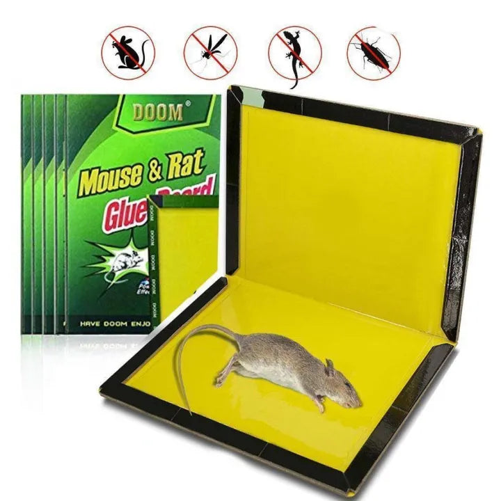 Mouse Board Sticky Mice Glue Trap High Effective Rodent Rat Snake Bugs Catcher Pest Control Reject Non-toxic Eco-Friendly