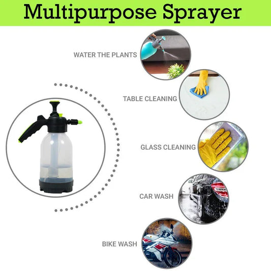 Water Spray Pump Transparent Design - Size 2 Liter