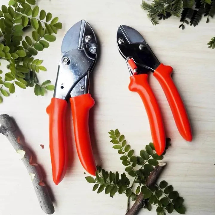 Gardening scissors pruning shears professional sharp hand pruning shears and safety lock tree trimming trim non-slip handle