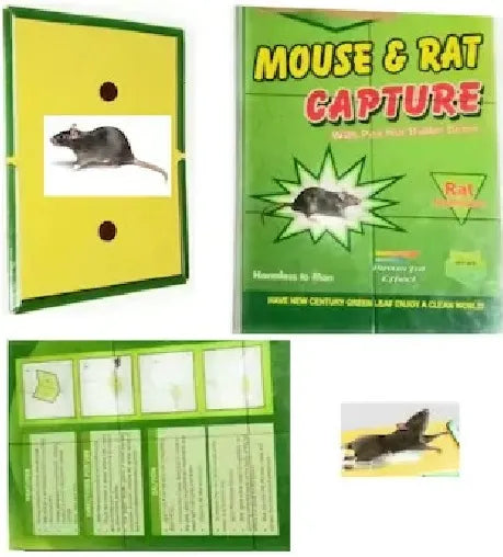 Mouse Board Sticky Mice Glue Trap High Effective Rodent Rat Snake Bugs Catcher Pest Control Reject Non-toxic Eco-Friendly