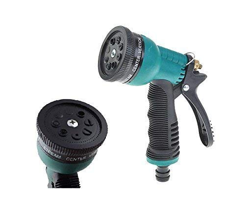 Trigger Car Washing Gardening Plastic Water Spray Gun, 2x5.5x16 cm, Green Brand: FamilyKart