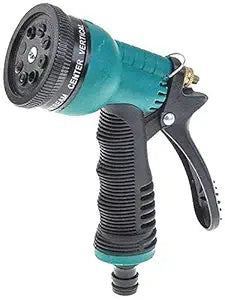 Trigger Car Washing Gardening Plastic Water Spray Gun, 2x5.5x16 cm, Green Brand: FamilyKart