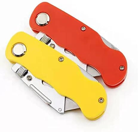 Folding Utility cutter with Quick Release and Belt Clip paper cutter