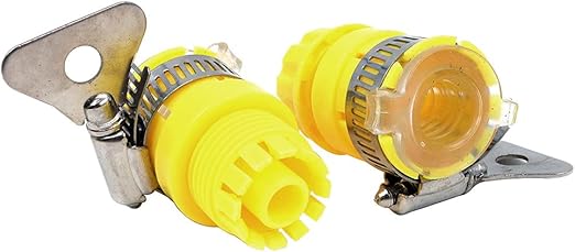 Hsthe Sea™ – 5 Pcs Universal Garden Hose Tap Connector Set (15–20mm)