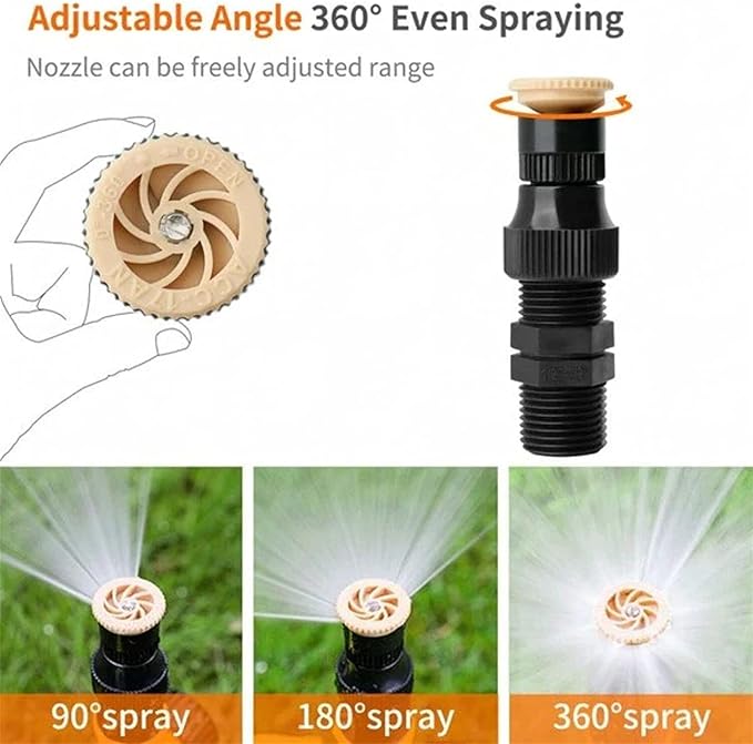 AquaSpin™ – 360° Auto Rotating Garden Lawn Sprinkler (3 Pcs Set)