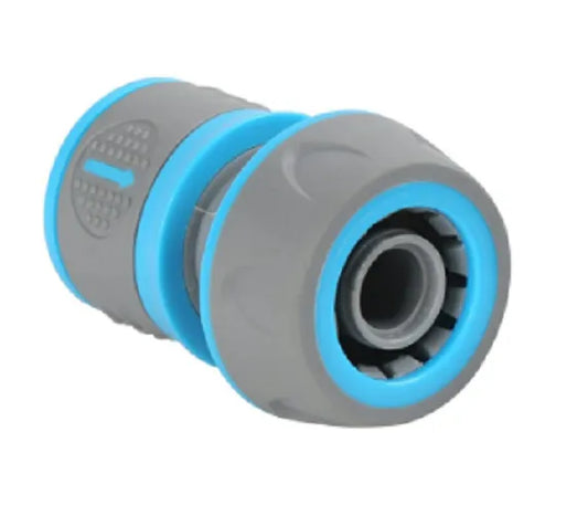 /2" (Blue) & 3/4"(Orange) Water Hose Connector Pipe Adapter Set - Quick Hose Pipe Fitting - Adjustable Connector for Standard House Pipes