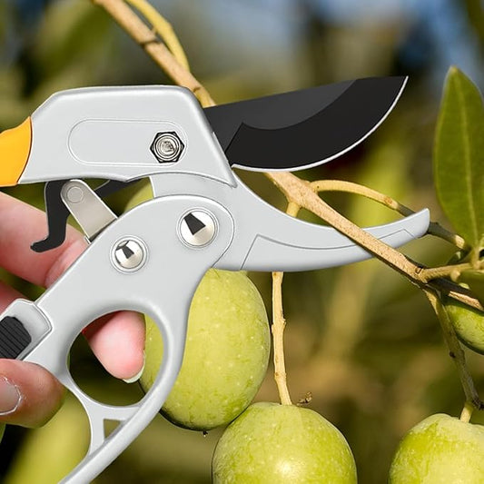 Roscoe Outdoor & Yard Garden Clippers, Cutting Work 3 Times Easier, Arthritis Weak Hand Snips, Gardening Gift