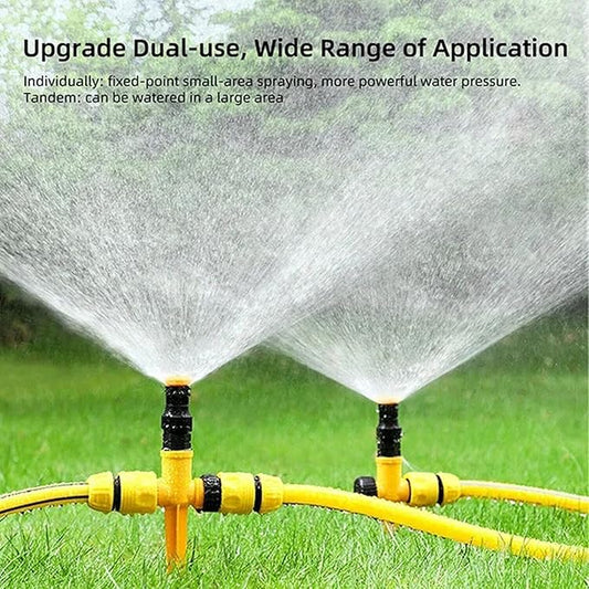 360° Rotation Auto Irrigation System Garden Lawn Sprinkler Patio, Multifunction-Adjustable Garden Sprinkler for Outdoor Grass Garden Yard Lawns - Garden Sprinkler Lawn Sprinkler Irrigation (B-3pcs)