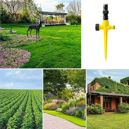 AquaSpin™ – 360° Auto Rotating Garden Lawn Sprinkler (3 Pcs Set)