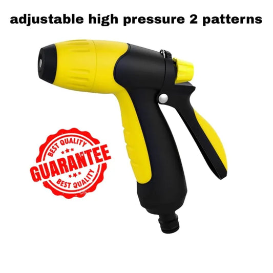 High pressure water spray nozzle hose for garden Made from ABS plastic watering Shower with Adjustable 2 patterns