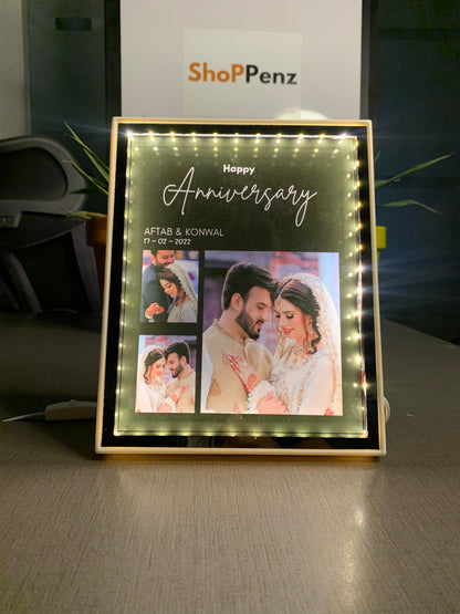 3D Anniversary Glow Frame