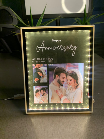 3D Anniversary Glow Frame