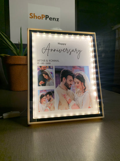 3D Anniversary Glow Frame