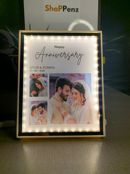 3D Anniversary Glow Frame