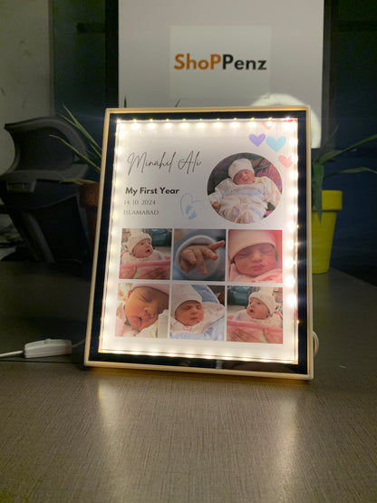 Baby's Journey 3D Light Frame