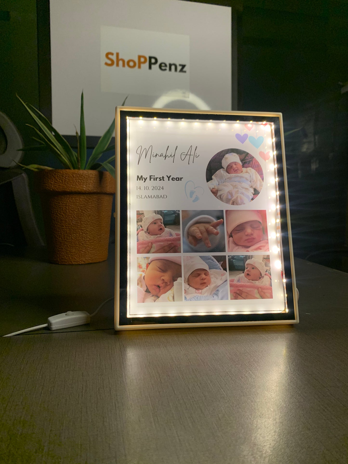 Baby's Journey 3D Light Frame