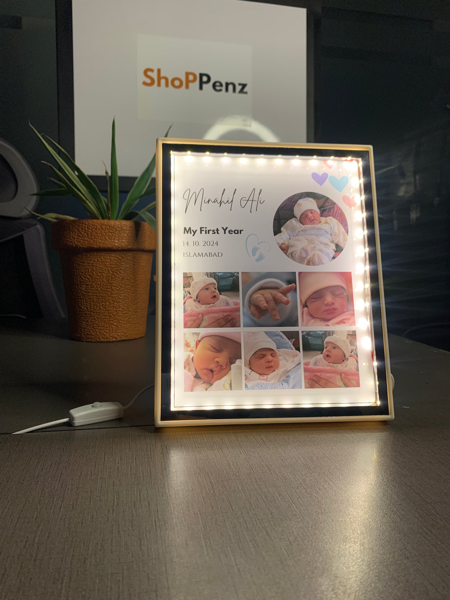 Baby's Journey 3D Light Frame