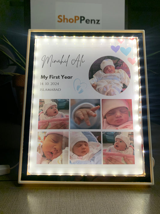 Baby's Journey 3D Light Frame