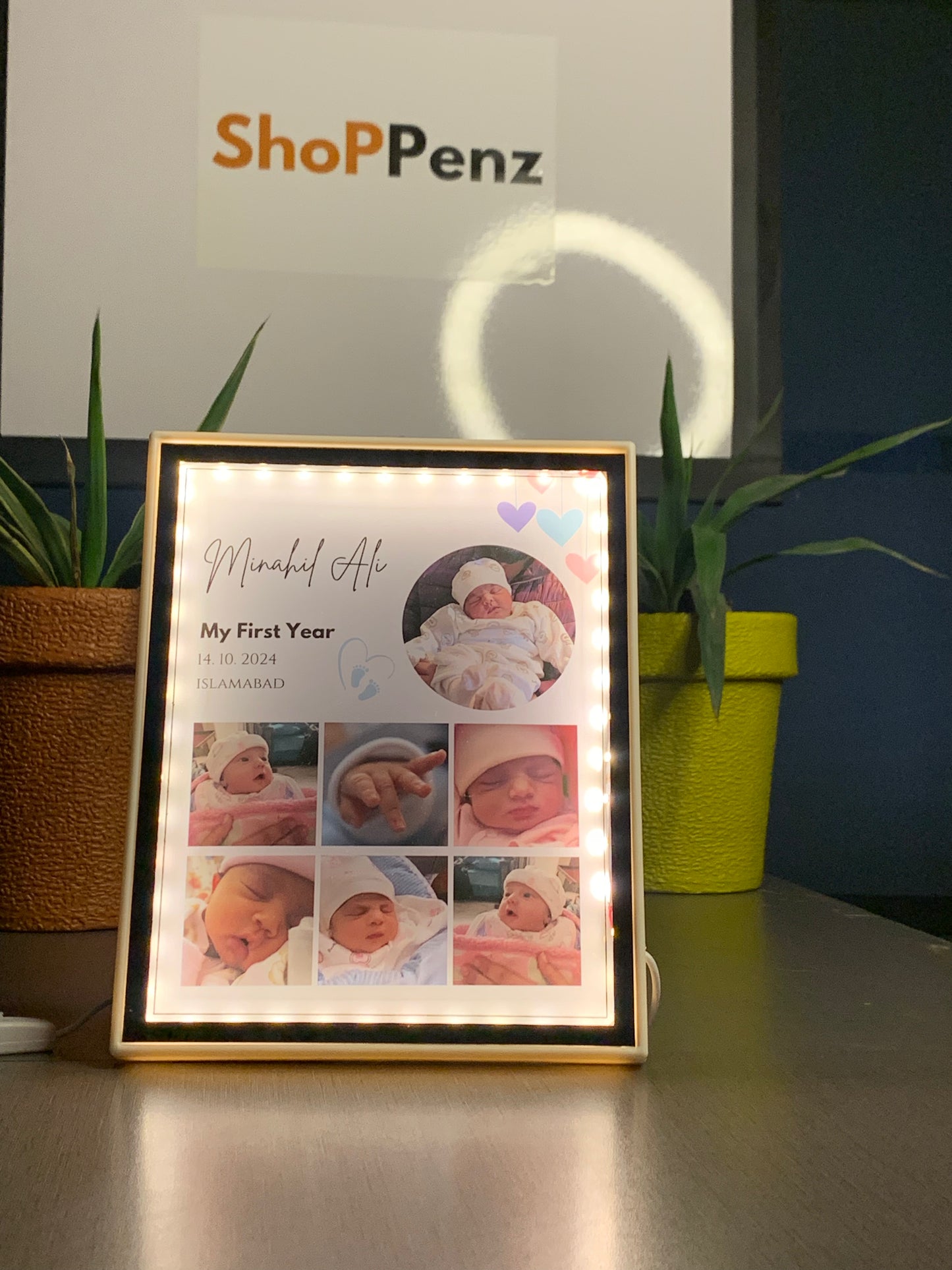 Baby's Journey 3D Light Frame