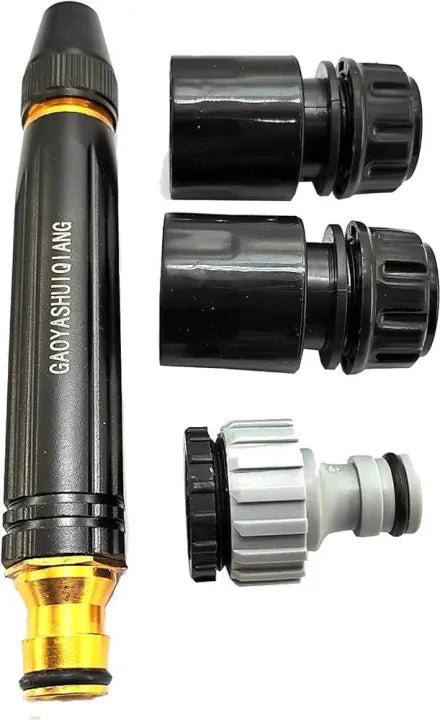 High Pressure Water Nozzle with Accessories for Car , Ac , Solar panel Service & Garden cleaning Professional tools