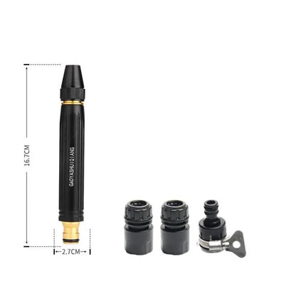 High Pressure Water Nozzle with Accessories for Car , Ac , Solar panel Service & Garden cleaning Professional tools