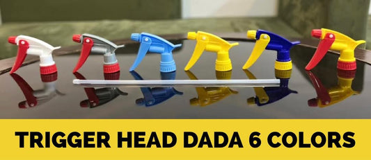 Plastic Water Spray Bottle Nozzle  6 Pack