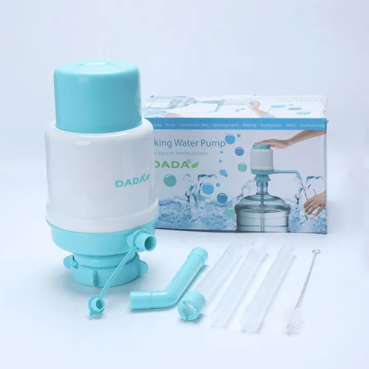 Dada Water Hand Pump - Premium Quality Mannual Water Bottle Pump - Hand Press water bottle dispensor for 19 liter Can Large Size