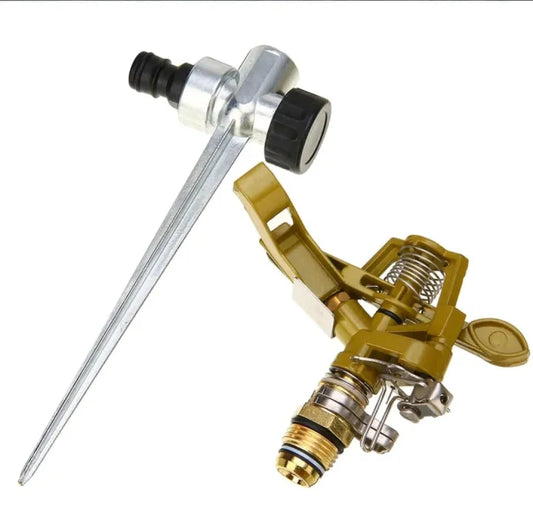 Original Sprinkler Rain Bird Brass 35ADJTNTB Impact Sprinkler, Adjustable 0° -360° Pattern, 23' -50' Spray Distance, 50 Visit the Rain Bird Store