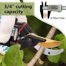 Gardening scissors pruning shears professional sharp hand pruning shears and safety lock tree trimming trim non-slip handles Pruners