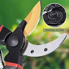 Gardening scissors pruning shears professional sharp hand pruning shears and safety lock tree trimming trim non-slip handles Pruners