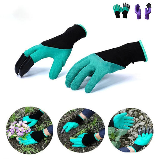 Garden Digging Gloves With ABS Claws for Planting Gardening